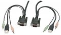 LINDY 'KVM Switch Compact' VGA Kabel / Stecker