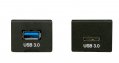 USB 3.1 over Fiber, Transmitter-/Receiver-Paar Rückseite